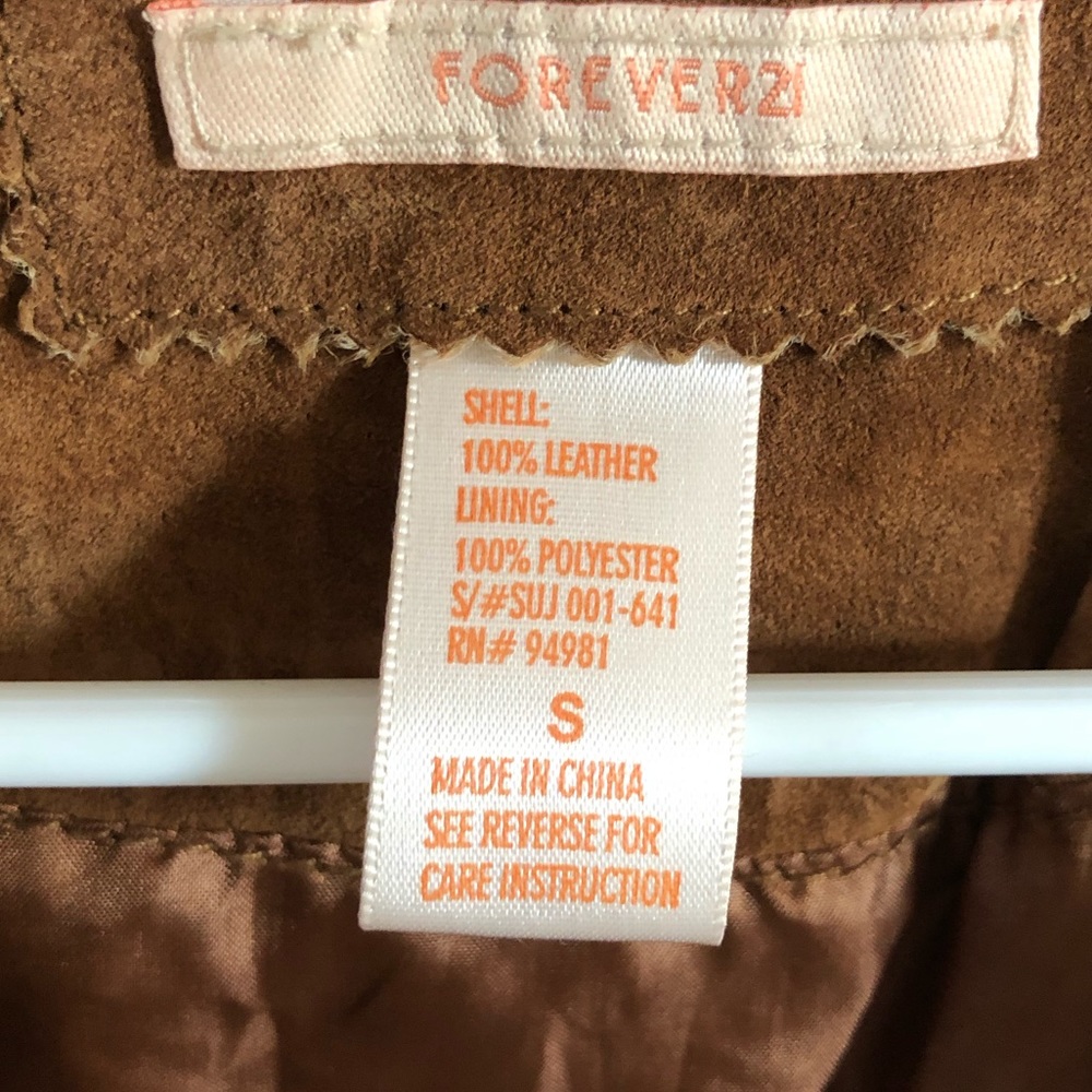 Leather lining jacket - Picture 2 of 7